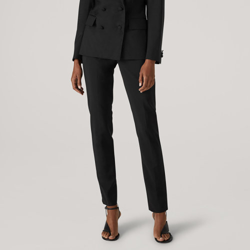 St.John/盛蔷休闲百搭针织羊毛小脚裤女士休闲裤K821WC1