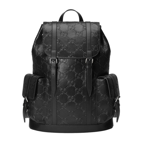 GUCCI/古驰 GG印花压纹皮革背包 625770 1W3BN