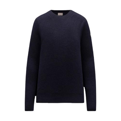  MONCLER蒙可蒙克莱 22年秋冬 女士 针织衫 羊毛与羊绒毛衣 H10939C00014M1900750