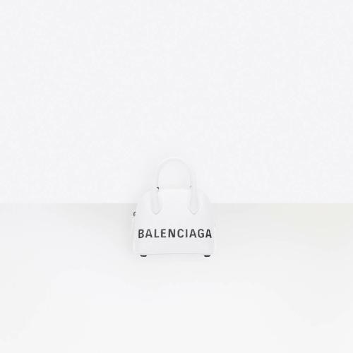  BALENCIAGA巴黎世家 22年春夏 女士 单肩包 Ville XXS Top Handle 手袋 5506461IZ139060 预定商品1-3周发货