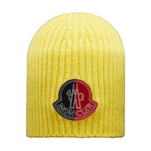  MONCLER蒙可蒙克莱 22年秋冬 男士 帽子 Wool Beanie H20923B00018M1115130