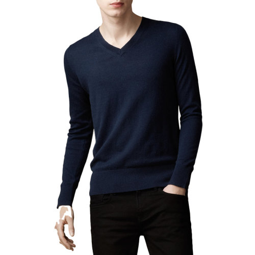 Burberry /博柏利  男装 服饰 羊绒V领修身 男士针织衫毛衣