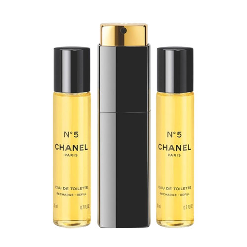 CHANEL/香奈儿 五号女士淡香水20mlx3 便携旅行装