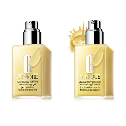 CLINIQUE 倩碧 润肤乳啫喱(无油) 125ml+倩碧 卓越润肤乳(有油) 125ml (新疆不发）