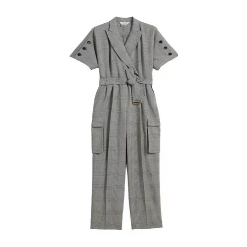 MaxMara/麦丝玛拉 女士蓝色时尚休闲连体衣 Bari 002