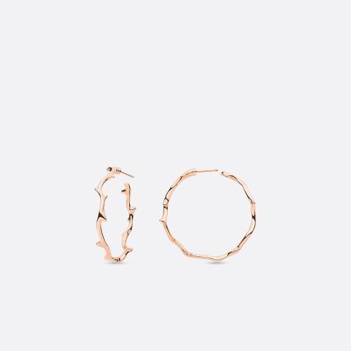  DIOR迪奥 22年春夏 女士 耳环 大号 Bois de Rose 耳环 JBDR95011_0000 预定商品1-3周发货