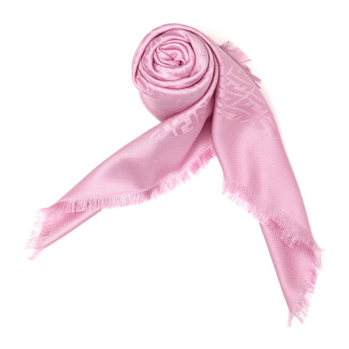 FENDI/芬迪桑蚕丝羊毛混纺女士方围巾FXT069AGII