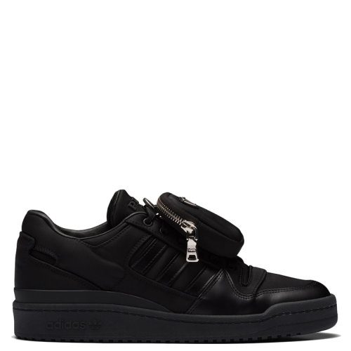 PRADA/普拉达 22年早春新款 Adidas联名系列 男女同款黑色再生尼龙面料饰可拆卸小包运动鞋2EG390_3LJX_F0557