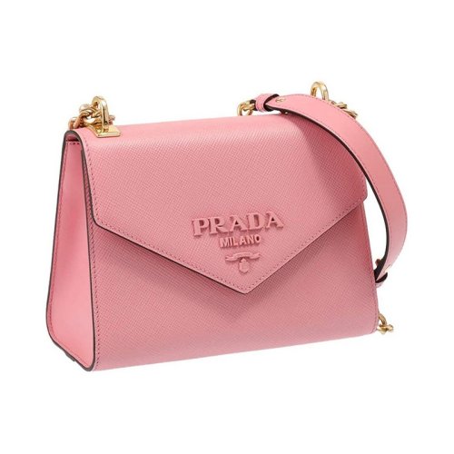  PRADA/普拉达 女士黑色牛皮斜挎包 1BD127-2ERX-F0002 PLSX