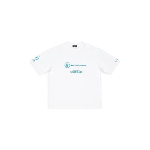  BALENCIAGA巴黎世家 22年秋冬 男士 短袖T恤 WFP中等剪裁T恤 612966TMVL29086