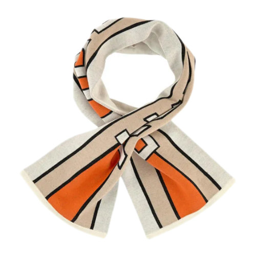 BURBERRY/博柏利 儿童时尚拼色条纹字母印花围巾丝巾围脖 8023671