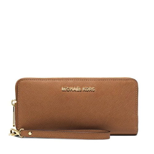 Michael Kors/迈克·科尔斯 MK JET SET TRAVEL系列 长款钱包腕包 女包 32S5GTVE9L