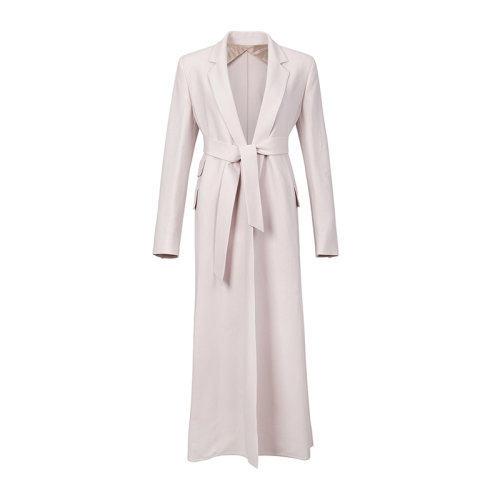 Max mara/Max mara 女装 服饰 系带束腰修身时尚长款毛呢外套女士大衣