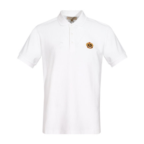 BURBERRY/博柏利白色织物男士短袖T恤8003021    bh