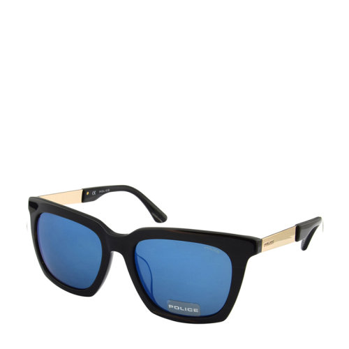 Police/警察 男女款太阳镜 时尚复古板材大框墨镜眼镜 SPL368K 55mm