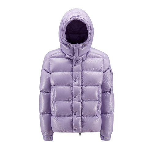Moncler/蒙克莱 22年秋冬新款 Maya 70系列 男士薰衣草色锦纶面料短款羽绒夹克外套H20911A002565969T605