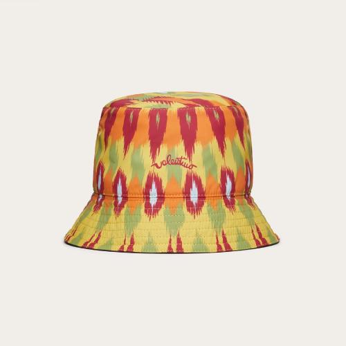  VALENTINO华伦天奴 22年秋冬 男士 帽子 BOB EN NYLON a IMPRIMé ROUND RAIN 1Y2HGA14BSLV8E