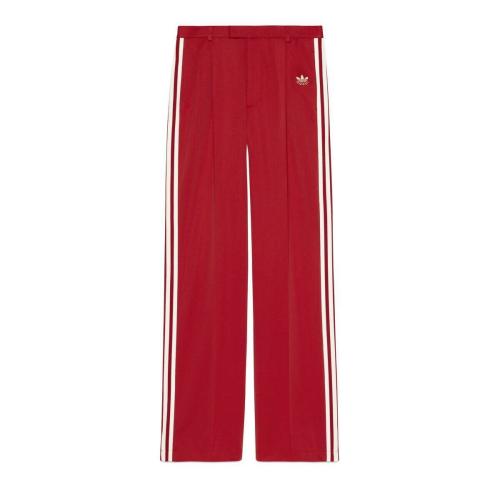  GUCCI古驰 22年秋冬 男士 adidas x Gucci联名系列针织长裤 714885 ZAKQU 6429