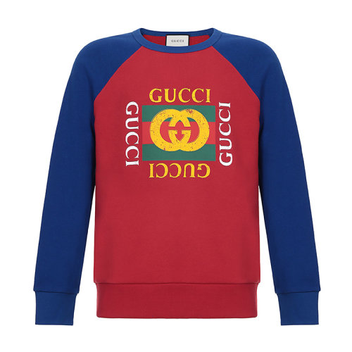 GUCCI/古驰 男卫衣 男士棉质圆领长袖卫衣套头衫 497255 X3I87