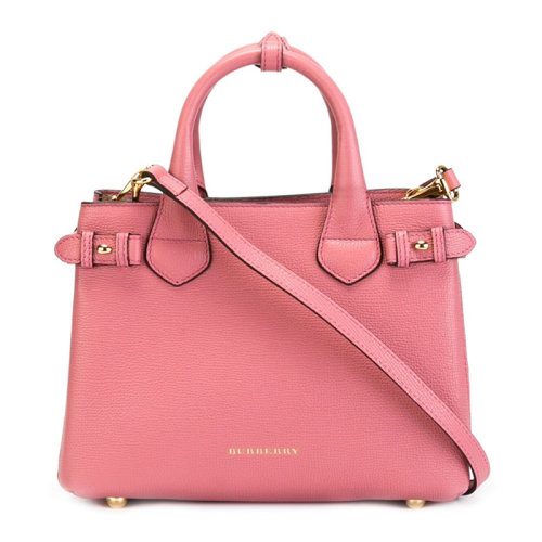 BURBERRY/博柏利  奥莱款  女士时尚简约牛皮单肩包手提包 多色可选