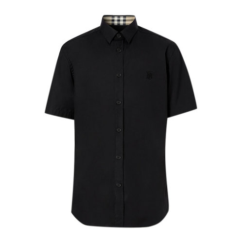 BURBERRY/博柏利 短袖专属标识图案男士短袖衬衫 8032310 1