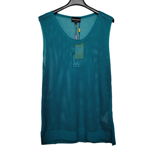 Emporio Armani/安普里奥阿玛尼 绿色针织T恤