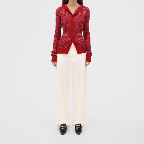  BV葆蝶家 22年秋冬 女士 长袖衬衫 cardigan 704316V27H06087