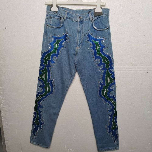 MOSCHINO/莫斯奇诺女装/女士裤装/女士牛仔裤EA03210520(瑕疵折扣)