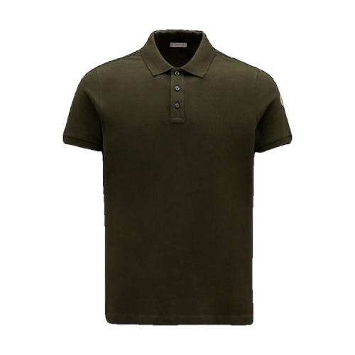  MONCLER蒙可蒙克莱 22年秋冬 男士 短袖Polo Logo Polo Shirt H20918A705108455695N