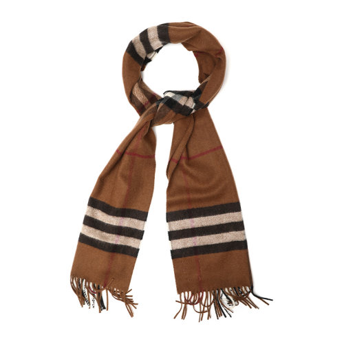BURBERRY/博柏利经典格纹女士羊绒围巾80181731