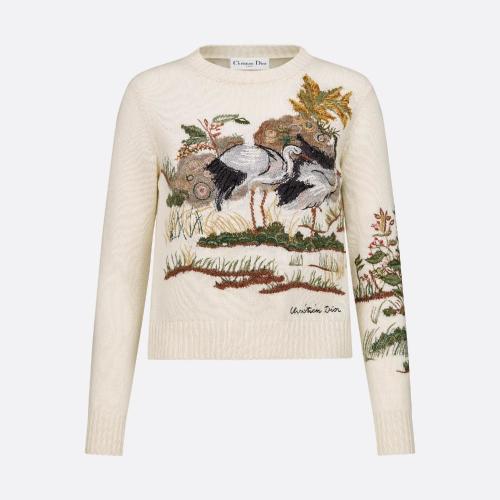  DIOR迪奥 22年秋冬 女士 针织衫 Pull 254S57AM025_X0810