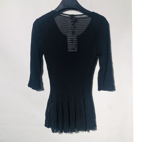 ARMANI COLLEZIONI/阿玛尼卡尔兹 女士长袖T恤NMM70M NM39M