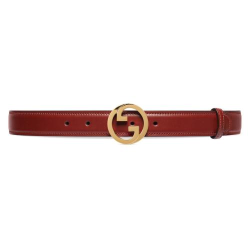  GUCCI古驰 22年秋冬 女士 饰圆形互扣式双G腰带 690557 US10G 6720