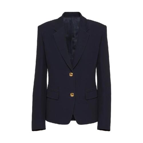  VALENTINO华伦天奴 22年秋冬 女士 夹克 BLAZER EN CADY COUTURE WB3CE2H01MM598 预定商品1-3周发货