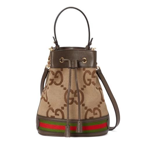  GUCCI古驰 22年秋冬 女士 Ophidia系列超级双G小号水桶包 550621 UKMJG 2570