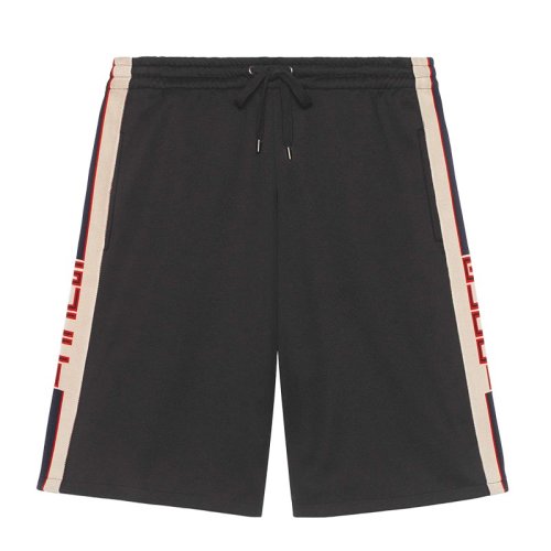  GUCCI/古驰 男士黑色涤纶短裤 475355 X5U11 1014 PLFSX