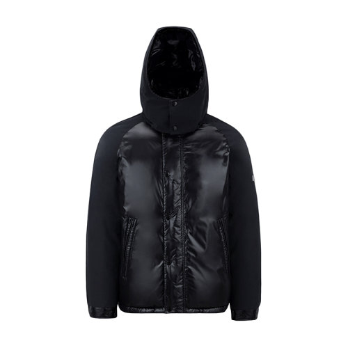 Moncler/蒙克莱 22年秋冬新款 Maya 70系列 男女同款星钻黑色漆面尼龙FRGMT藤原浩特别款羽绒服外套H20961A00009M2838999