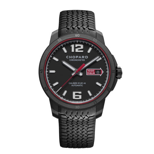 Chopard/萧邦 经典赛车系列精钢自动机械男士腕表43毫米168565-3002