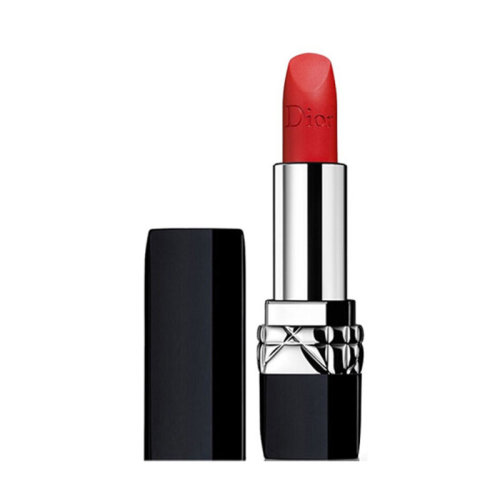 【李佳琪推荐正红】DIOR/迪奥烈艳蓝金唇膏烈焰口红 (多色可选）3.5g新疆不发货