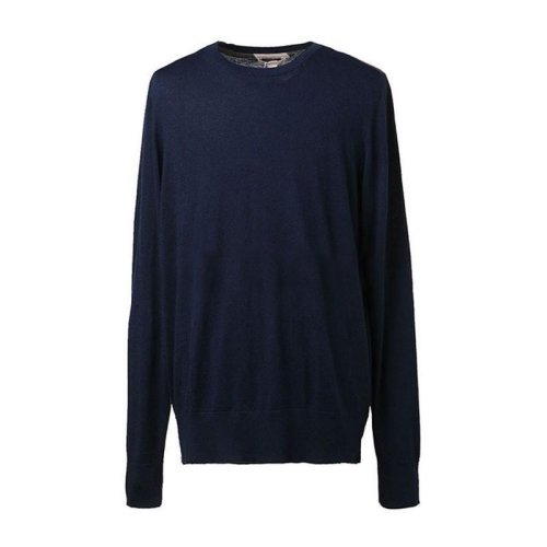 BURBERRY/博柏利 男士蓝色棉质长袖T恤 3848816