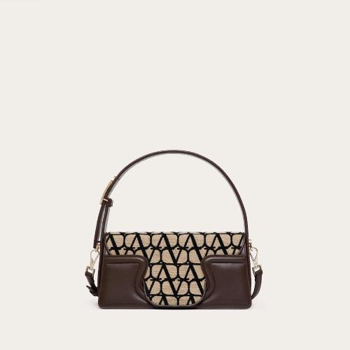  VALENTINO华伦天奴 22年秋冬 女士 单肩包 SAC PORTé éPAULE LE GRAND DEUXIEME EN TOILE IC