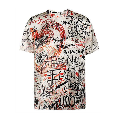 BURBERRY/博柏利 巴宝莉女装 女士涂鸦棉质短袖T恤 80241161