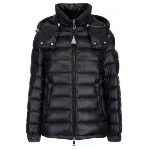  Moncler/蒙克莱 女士粉红色尼龙羽绒服 1A00004-539AQ-542 PLFSX
