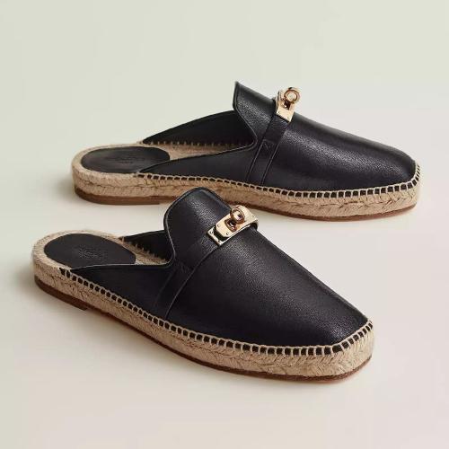 HERMES爱马仕 22年秋冬 女士 商务休闲鞋 Espadrilles Feria H222090Z 02360