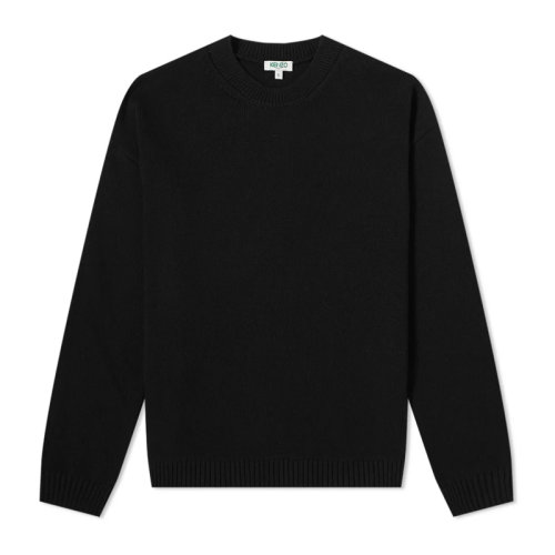 Kenzo/高田贤三  男装 服饰 棉质后背logo印花时尚长袖圆领 男士针织衫毛衣