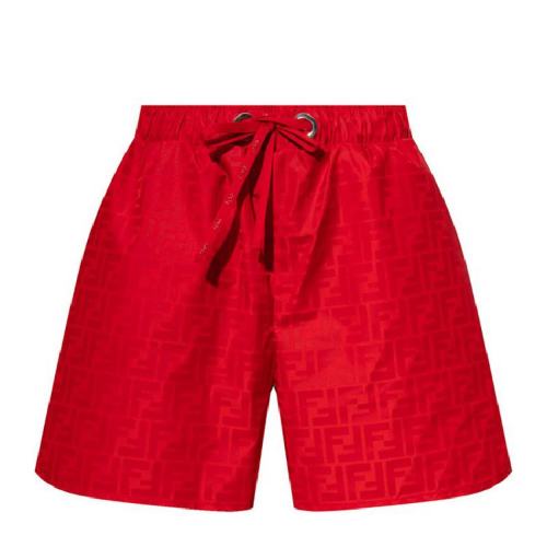 FENDI/芬迪 女士红色棉质短裤 FAB229AERV F1DOO PLFSX