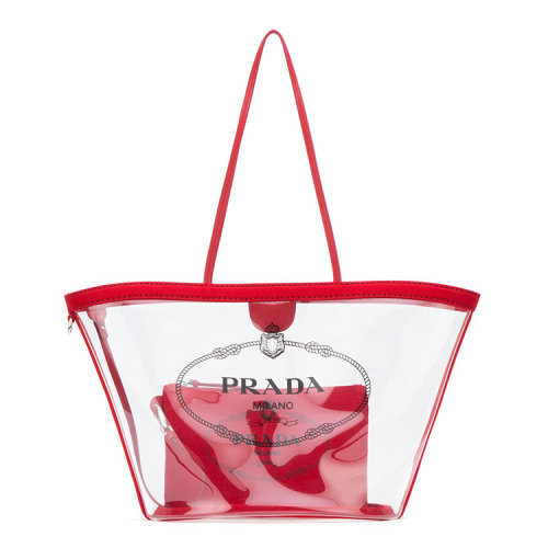 PRADA/普拉达  单肩包 女性 透明 子母包 手提包 1BG166VM00