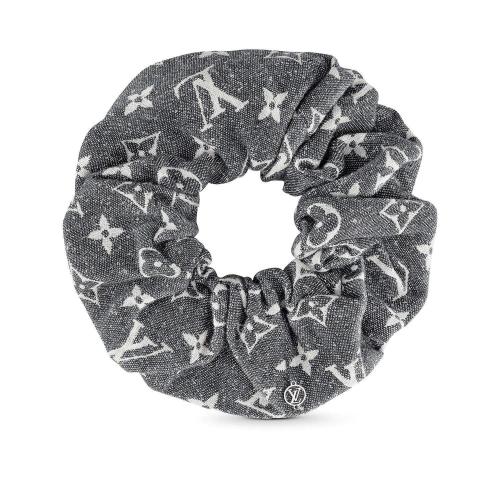  LV路易威登 22年秋冬 女士 发圈 MONOGRAM JACQUARD DENIM 发圈 M78226