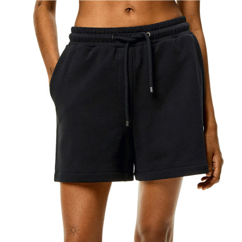 LOEWE/罗意威 22年秋冬新款 女士黑色纯棉抓绒短裤S359Y27X20-1100