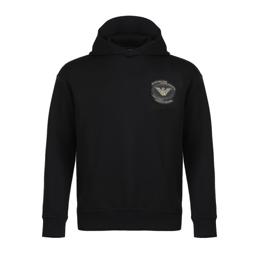 Emporio Armani/安普里奥阿玛尼21新品logo徽标连帽男士套头卫衣男卫衣6K1M721JHSZ